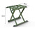 中部工品 马扎凳子 不锈钢钓鱼凳户外折叠凳 单位:个  大号26CM*高30cm 