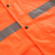 反光雨衣雨裤套装 加厚透气牛津纺成人分体式防水制服 荧光绿 橙色 S码