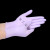 恒百思A级蓝薄款一次性手套丁晴丁腈橡胶乳胶实验室防油PVC手套 黑色 加厚高弹丁晴 S