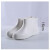 白色靴耐用高筒加棉靴雨鞋耐油耐酸工厂保暖雨靴EVA胶鞋 白色中帮EVA不加棉 45