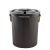 庄太太【小号咖啡色带球管】塑料茶渣过滤垃圾桶ZTT-9602