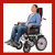 好哥（haoge）电动轮椅车可折叠躺高靠电动手推老年人残疾人儿童四轮代步车 高靠可躺30安锂电池