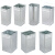 户外垃圾桶内筒内胆室内垃圾箱加厚不锈钢镀锌铁桶内桶可 B 12L以上  无盖