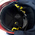 元族红色消防头盔17式全盔型防护头盔FTK-Q统型款欧式头盔 白色 无AB签款
