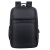 MDY一件免费定制大容量电脑包便携双肩书包商务通勤包差旅包印刷logo D17-2211-3黑色 17英寸