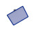 Homeglen A6磁性标牌货架标签指示牌分类牌货位卡 A6单磁铁蓝色 10个装（其它颜色下单备注）