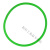 祥利恒聚氨酯粗面圆带粘接圆形皮带O型传动带绿色可接驳PU圆带 高品质绿色粗面12mm(1米价)