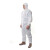 3M 4515白色带帽连体防护服 防尘化学农药喷漆实验室防护服-XXL码 定做