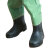 京斯坦 FFY03防毒衣连体式防化服 耐酸碱液密橡胶防毒服 防毒衣+防毒手套*大码 