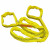 艾科堡 柔性吊装带5吨2米双扣软吊带工业起重吊绳 AKB-DZD-22
