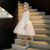 迪士尼（Disney）女童礼服冬季高端轻奢儿童生日公主裙花童婚礼小女孩钢琴演出服女 浅香槟 120