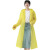 小燕子 一次性PEVA雨衣 便携加厚长款 成人款 黄色 均码 5件