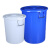 塑料水桶 加厚塑料桶大水桶定制大码化工桶级存储水消毒圆桶 60L桶不加盖