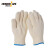 好员工H10-HMF530加密耐磨棉线手套   白色 一双装