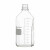 欧冕实验室进口Wheaton刻度培养基瓶透明玻璃试剂瓶密封样品瓶125/250/500/1000ml 透明1000ml 无盖（W219440）