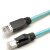 汇川伺服通讯网线EtherCAT总线S6-L-T04-0.3/1.0/3.0工业屏蔽网线 S6-L-T04蓝色 0.3m