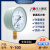 HKNA西安自动化仪表一厂秦仪Y100弹簧管压力表真空气压表 0~1.6MPa