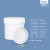 密封易拉罐广口HDPE塑钢泥锡膏罐150ML-2L升油墨罐螺旋批发 螺旋罐-30ML-白色 白色