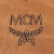 MCM干邑色字母logo长款拉链卡夹钱包 MXLAAVI01CO001