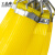 工品库（GONGPINKU）牛筋行李绳(10条) 橡皮筋弹力松紧带 货物捆绑绳 高弹力黄色1m