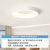 适用于豪华客厅大灯吸顶灯天花板主卧室吊灯具全屋套餐现代简约大 中空圆60厘米白光-76瓦