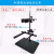 定制机器视觉微调实验支架  CCD工业相机支架+万向光源架 光学台 基础款高1200mm大底板 MVT1-120