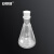 安赛瑞 玻璃三角烧瓶 口三角瓶直口锥形瓶实验室仪器 500ml 含胶塞 600440