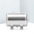 百瑞川 铝合金储气罐小型卧式存气筒 12L铝合金 