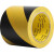 黄黑警示胶带pvc斑马线胶带地面划线地标线地板胶警戒黄色地标贴 [备注颜色]宽150mm*3