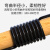 兆龙MC412 CY-5x0.5mm²工业柔性屏蔽拖链PVC控制线缆5x0.5mm² 黑色ZL5412078长100米