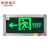 敏华电工消防认证嵌墙式纳米板暗装左向安全出口标志灯疏散指示牌M-BLZD-1LROE I 5WCBA
