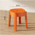BGLCY 简约椅防滑塑料凳 矮凳款 橙色 单位:个 货期25天