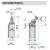 原装施耐德Osiswitch系列 行程开关 限位开关 直动型 机械滚轮 防水XCKN.C XCK-N XCKN2127P20C