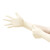 安思尔[Ansell]457X 一次性乳胶手套 实验室餐饮厨房保洁手套 奶白色 无粉加厚100只/盒 奶白色 M