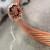 定制硬铜绞线TJ 1016070910平方接地线 裸铜线无皮紫铜 2.5平方 7股 100米