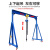 定制龙门吊架移动龙门架手拉电动葫芦模具升降小型可拆卸手推起 加厚1吨3米X3米(现货）