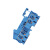 GTCODESTAR 蓝色接线端子二进二出 PT4-QUATTRO 100个/盒