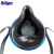 德尔格Drager 自吸过滤式防毒面具半面罩4740硅胶 中号 呼吸阻力小低维护可清洁舒适度高不含滤罐 1只