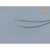 超细 耐高温电线 外径0.5mm 单晶铜镀银线 细信号线 透明蓝1米
