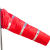 睿英一体风向标牢固型防水荧光反光风向袋气象油化安检户外验厂用 备用风向袋(不含杆)
