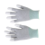 Raxwell碳纤维织PU工作手套,指浸，尺寸L，10副RW2454