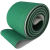 流水线耐磨传送带防滑裙边挡板PVC输送带绿色PU小型花纹工业皮带 绿色挡板带