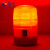 固乡 LED警示灯 配电池 红色磁铁 报警灯/施工警告灯/磁吸爆闪灯/交通路障信号灯