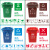 分类大垃圾袋大号加厚彩色社区物业蓝红绿咖啡棕色特大干湿塑料袋 7天内发货 红色宽100*长120*3.8丝全新料