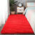 地毯卧室床边满铺少女可爱公主房间网红ins拍照客厅茶几毛毯地垫 大红色长毛 定制