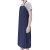 沆瑞 围裙 65丝防水防油耐酸碱加厚PVC工业级围裙 深蓝橡胶围裙 