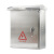304/201监控不锈钢户室外防水箱防雨箱配电箱强电箱设备箱400*500 乳白色