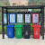 户外收集亭垃圾箱街道学校小区环卫四分类回收房广告牌 HF-04款 现货秒发（含240L桶）