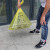 加厚黄色垃圾袋所平口手提背心式大号危险废弃物塑料袋 60*70加厚垃圾袋50只