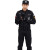 征战虎 保安服夏装 长袖门卫执勤服 可定制logo 长袖套装+标贴 3XL(185cm)